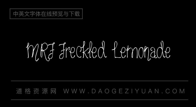 mrf freckled lemonade