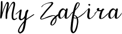 My ZafiraFree font download