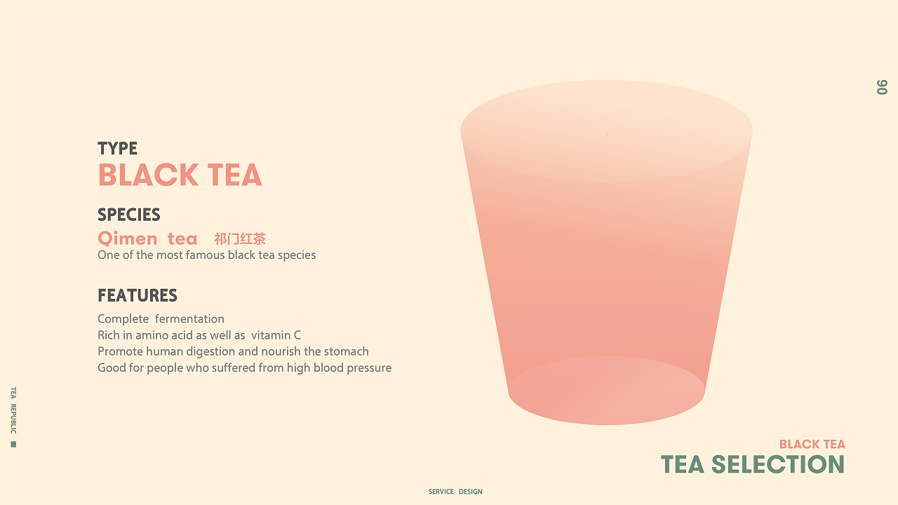 TEA REPUBLIC / Service Design for New Tea Shop