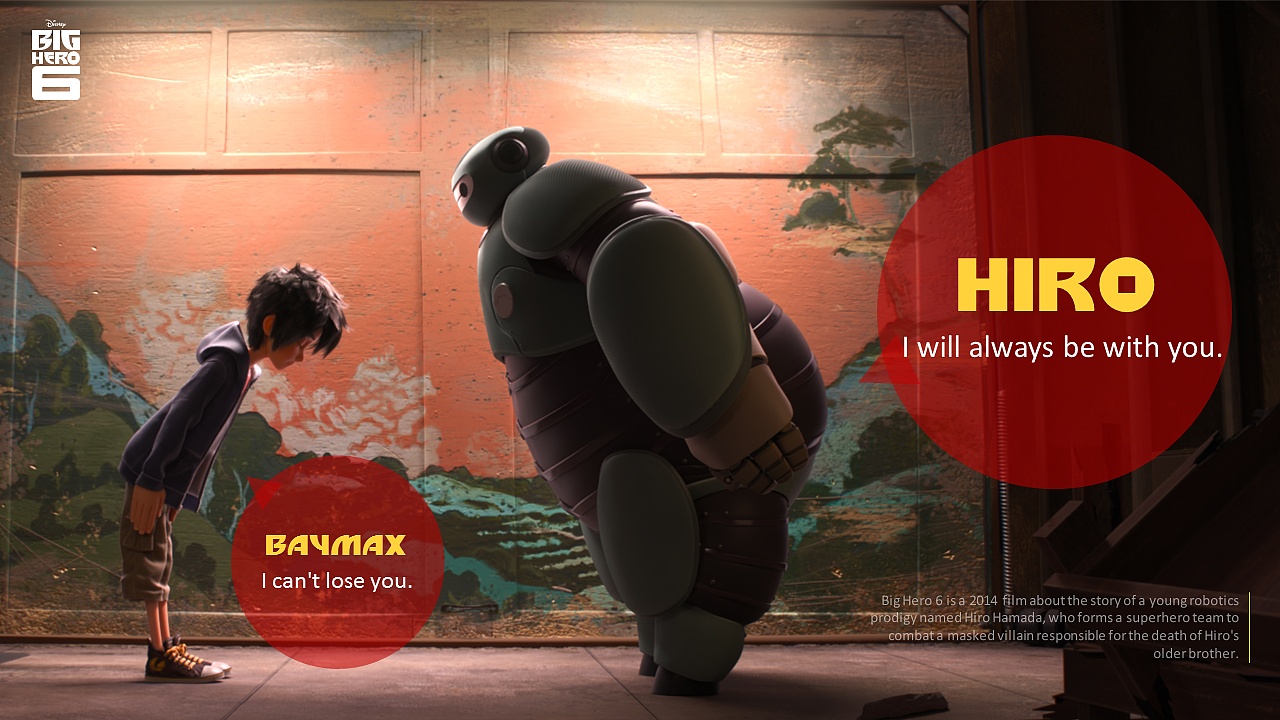 Hello Baymax——大白免费PPT源文件下载