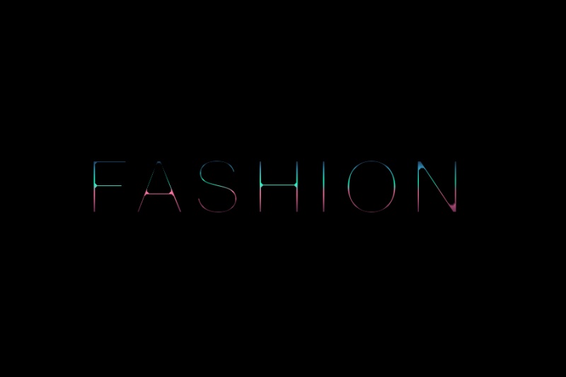 【字体设计】教程：FASHION — 绚丽不失简约