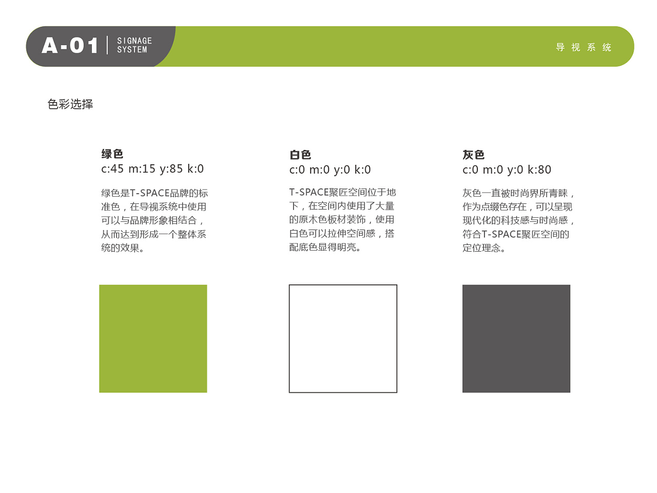 导视系统意向提案