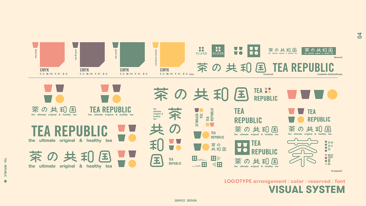 TEA REPUBLIC / Service Design for New Tea Shop