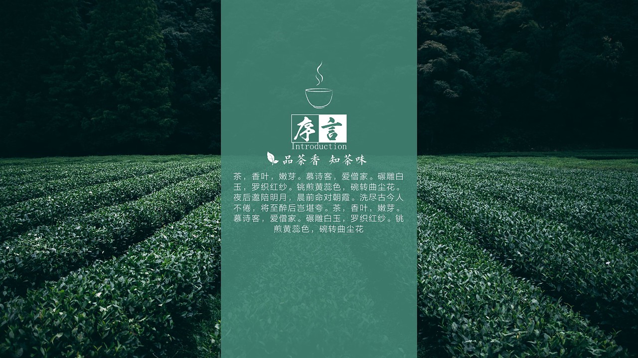 【椰子的叶】茶味境心