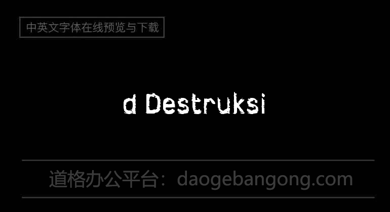 d Destruksi