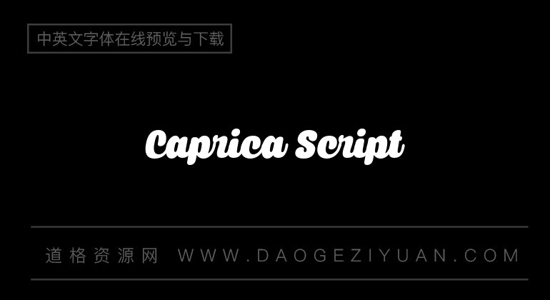 Caprica Script