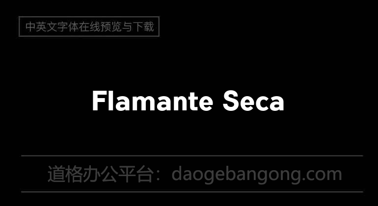 Flamante Seca