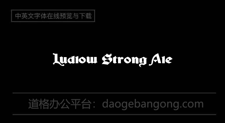 Ludlow Strong Ale
