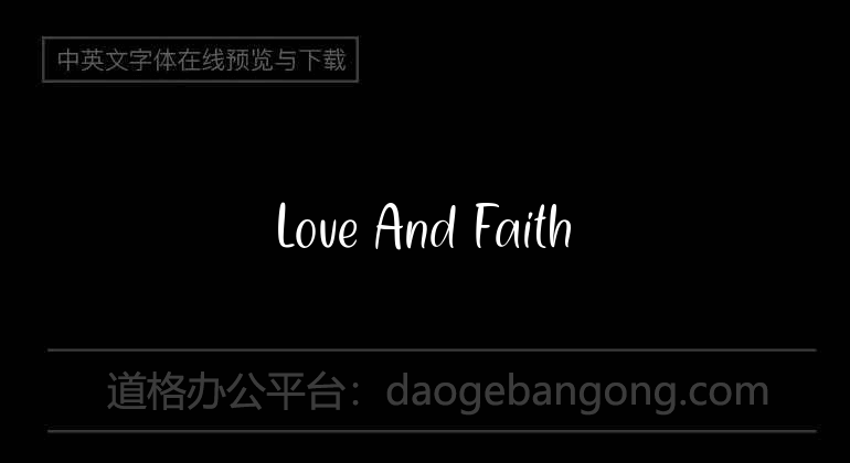 Love And Faith