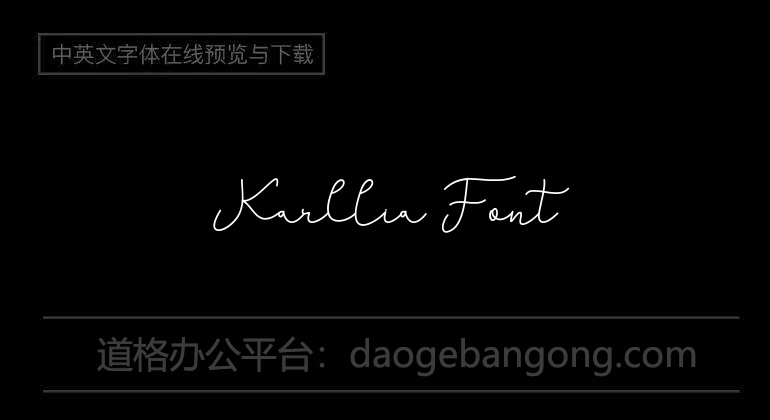 Karllia Font