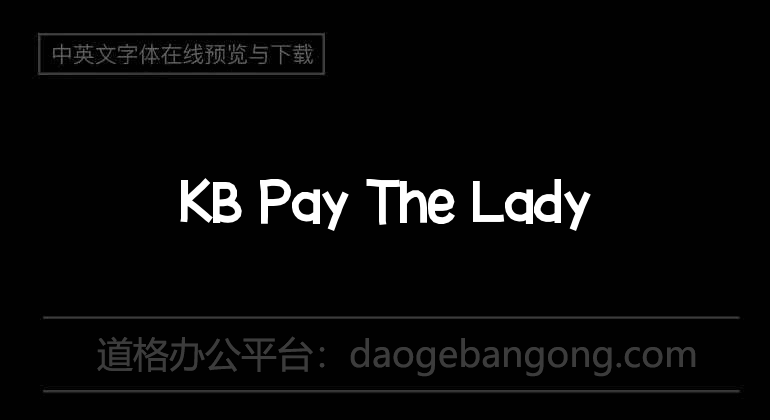 KB Pay The Lady