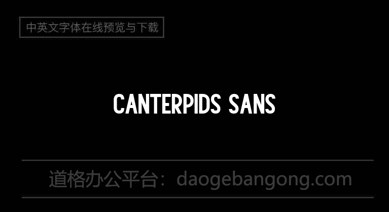 Canterpids Sans