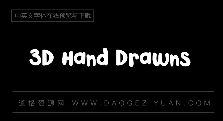 3D Hand Drawns