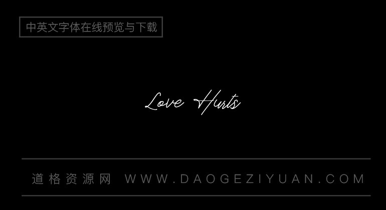 Love Hurts