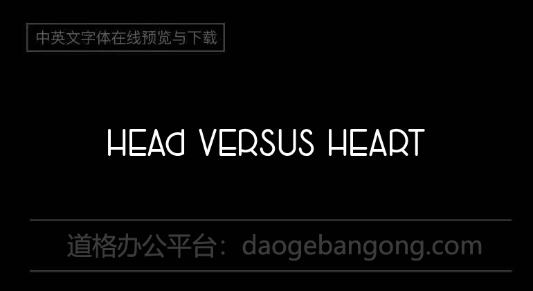 Head Versus Heart