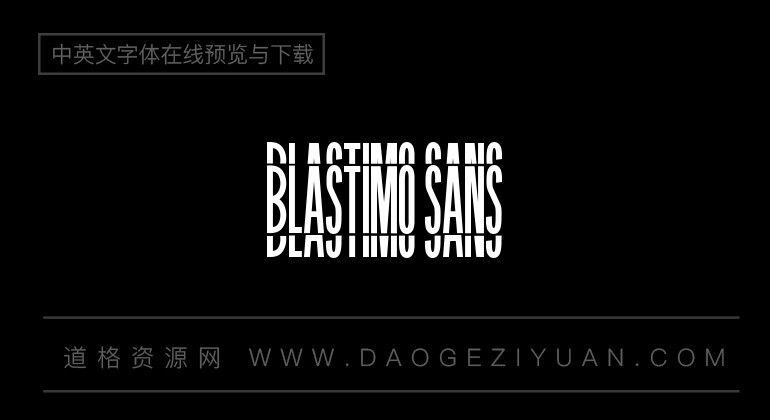 Blastimo Sans