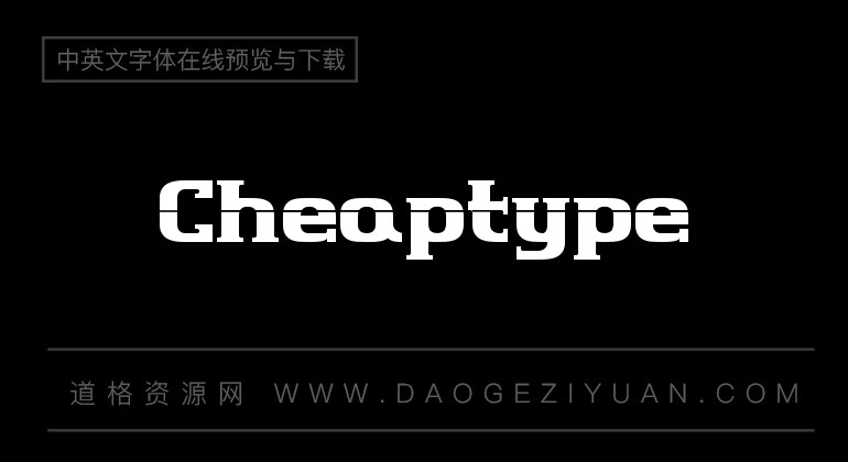 Cheaptype