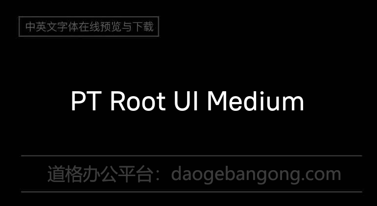 PT Root UI Medium