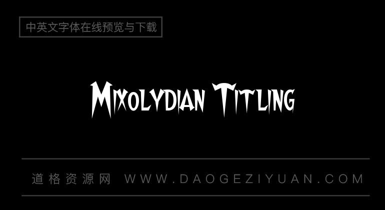 Mixolydian Titling