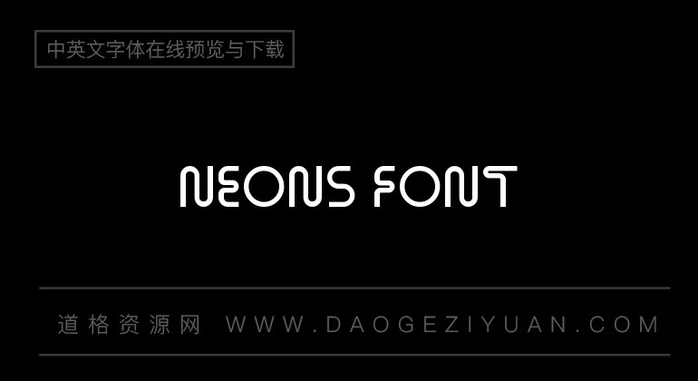 Neons Font