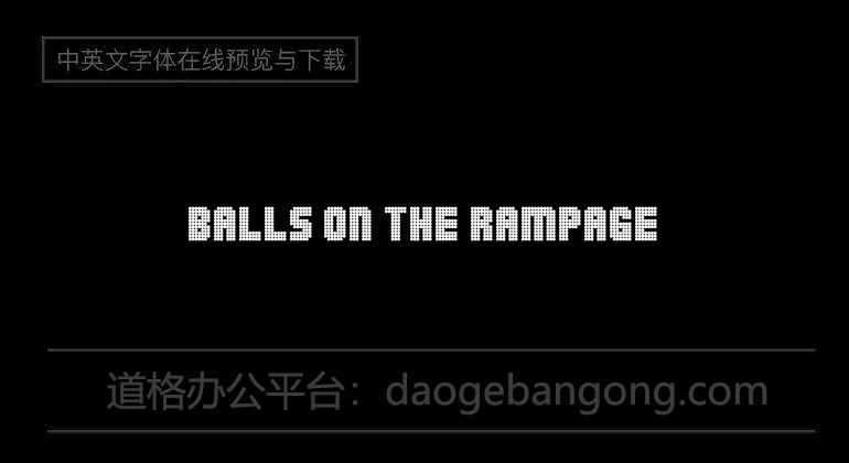 Balls on the Rampage