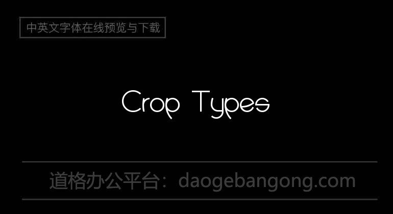 Crop Types