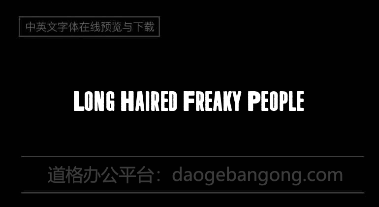 Long Haired Freaky People