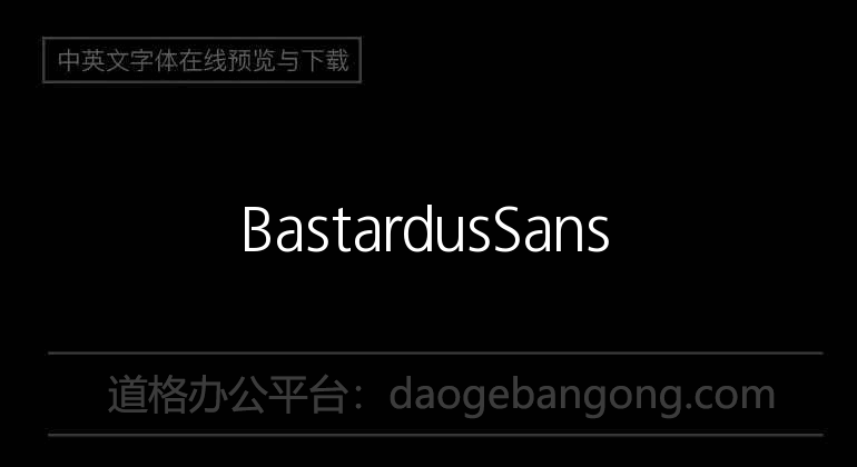 Bastardus Sans