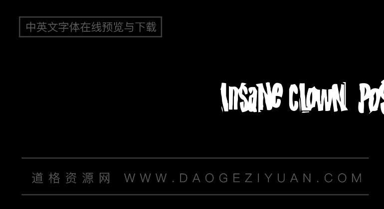 Psychopathic Font