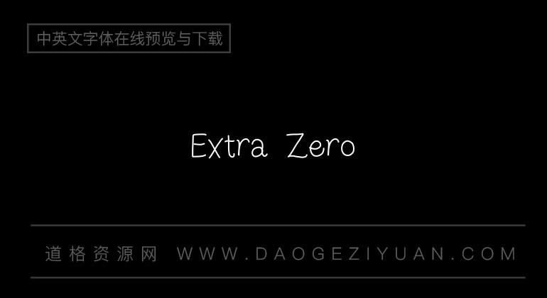 Extra Zero