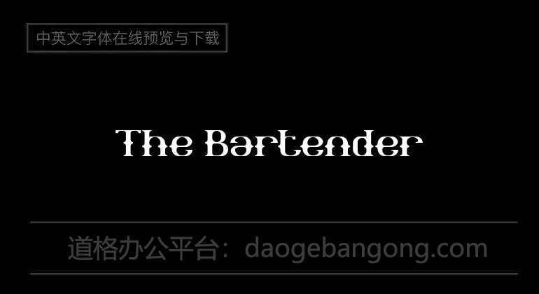 The Bartender