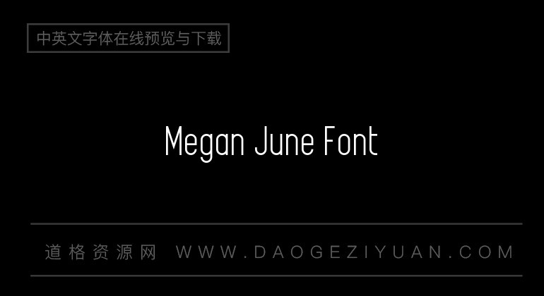Megan June Font