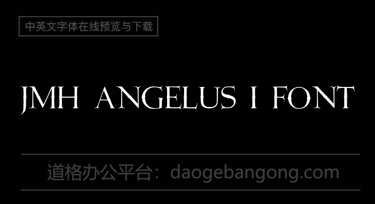 JMH Angelus I Font