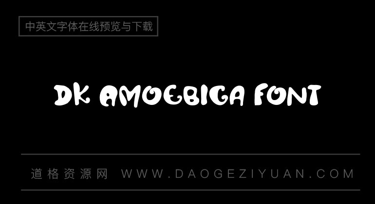 DK Amoebica Font