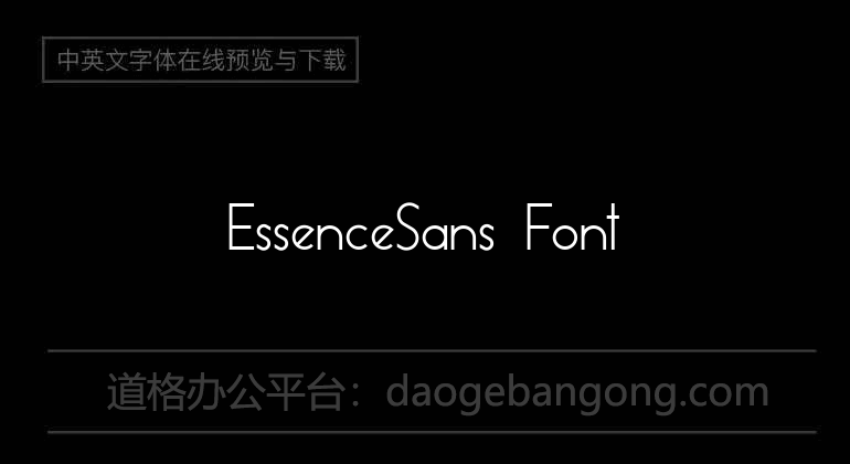EssenceSans Font