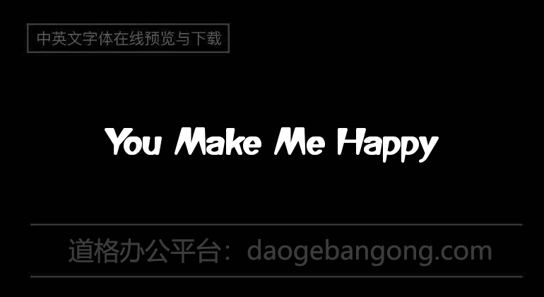 You Make Me Happy