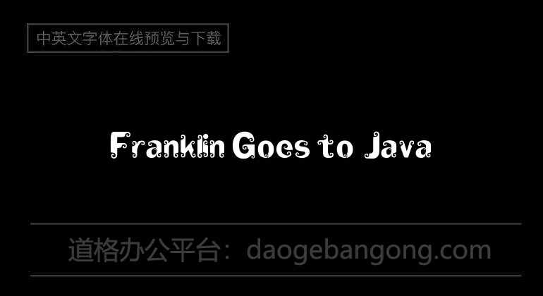 Franklin Goes to Java