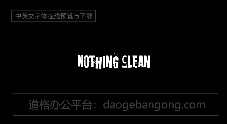 Nothing Clean