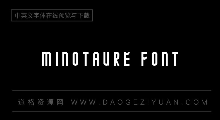 MINOTAURE Font