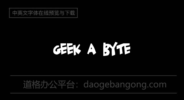 Geek a Byte