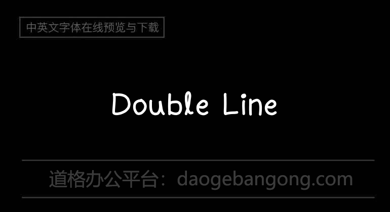 Double Line