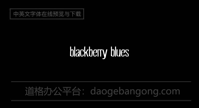 Blackberry Blues