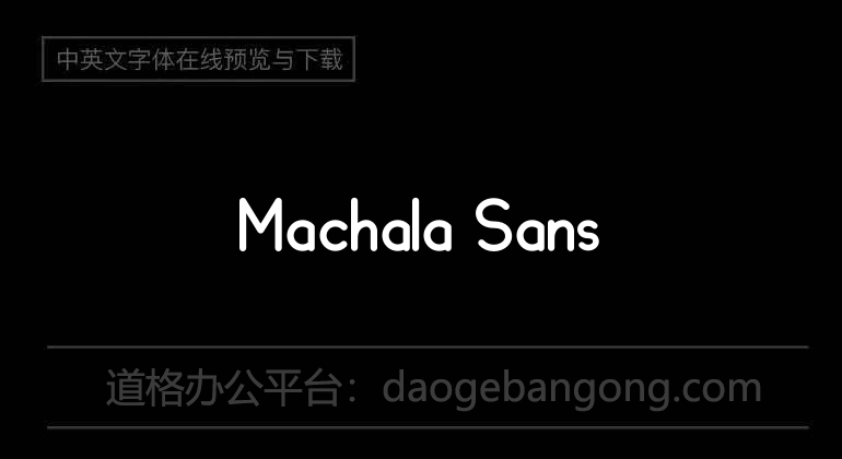 Machala Sans