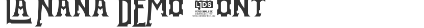 La Nana DEMO Font