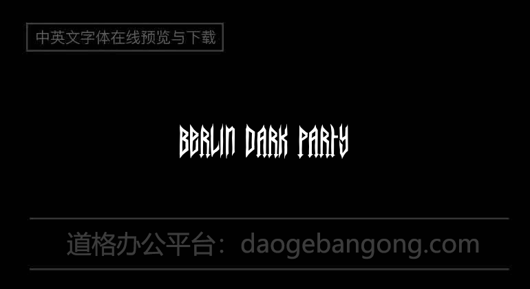 Berlin Dark Party