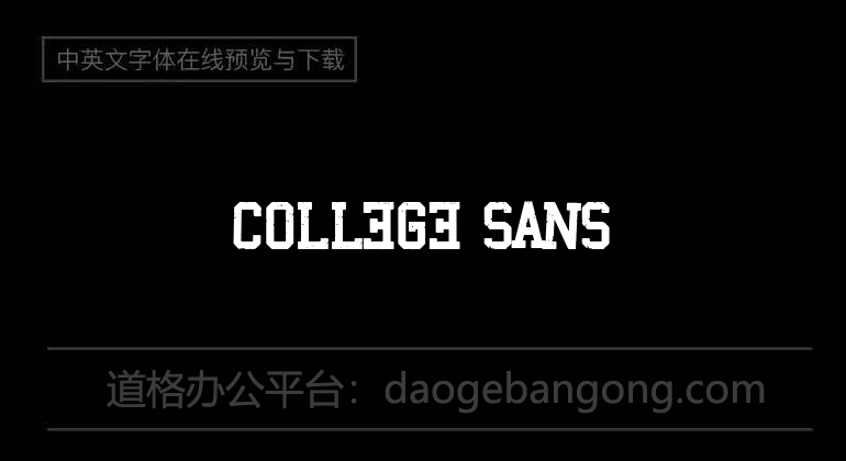 College Sans