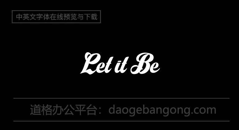 Let it Be