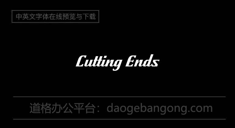 Cutting Ends