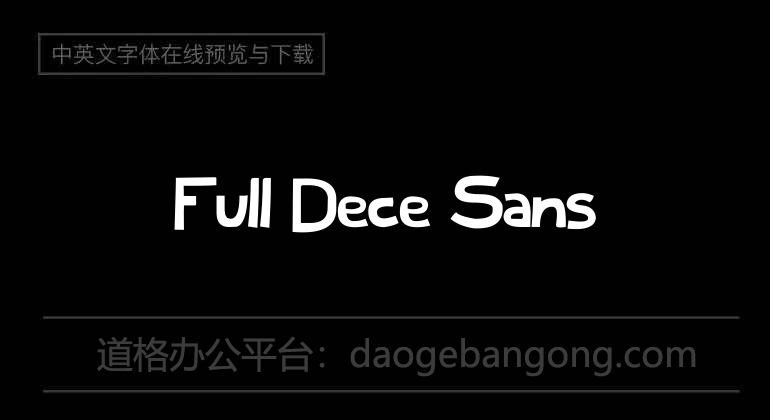 Full Dece Sans