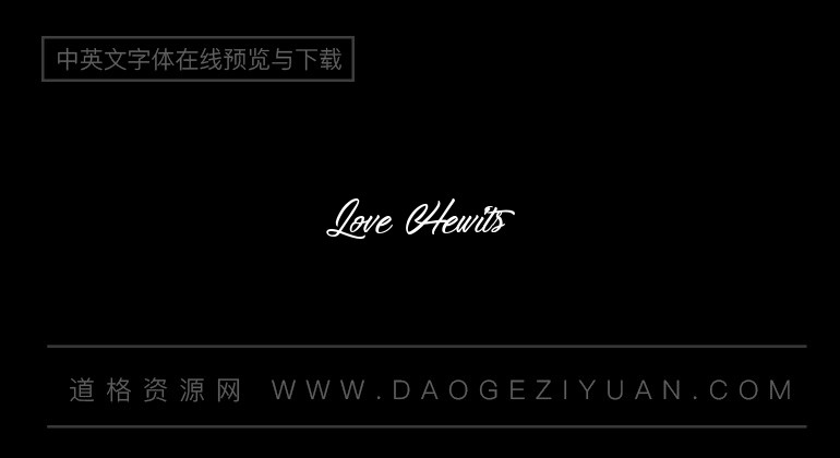 Love Hewits